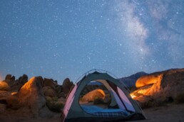 photo of camping tent