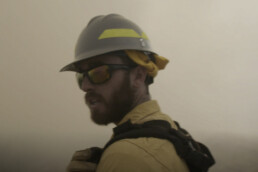Photo of CAL FIRE worker