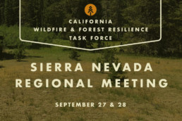 Sierra Nevada Regional Meeting September 27 & 28 Header