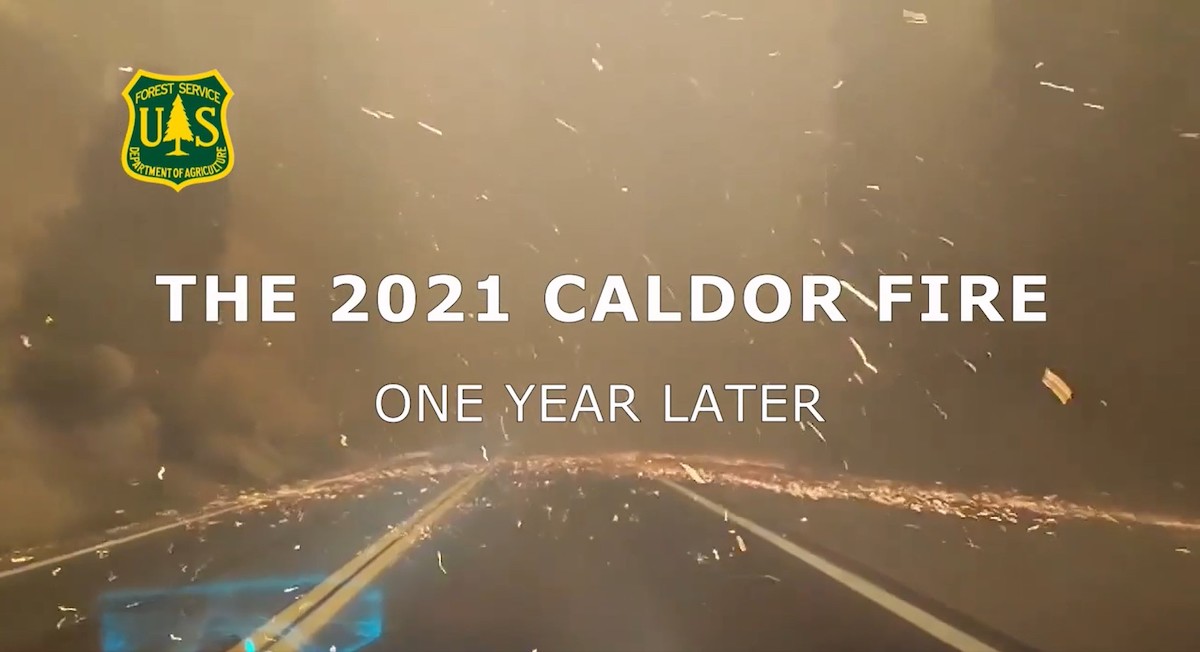 The 2021 Caldor Fire (One Year Later) Header