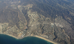 Aerial view of Pacific Palisades